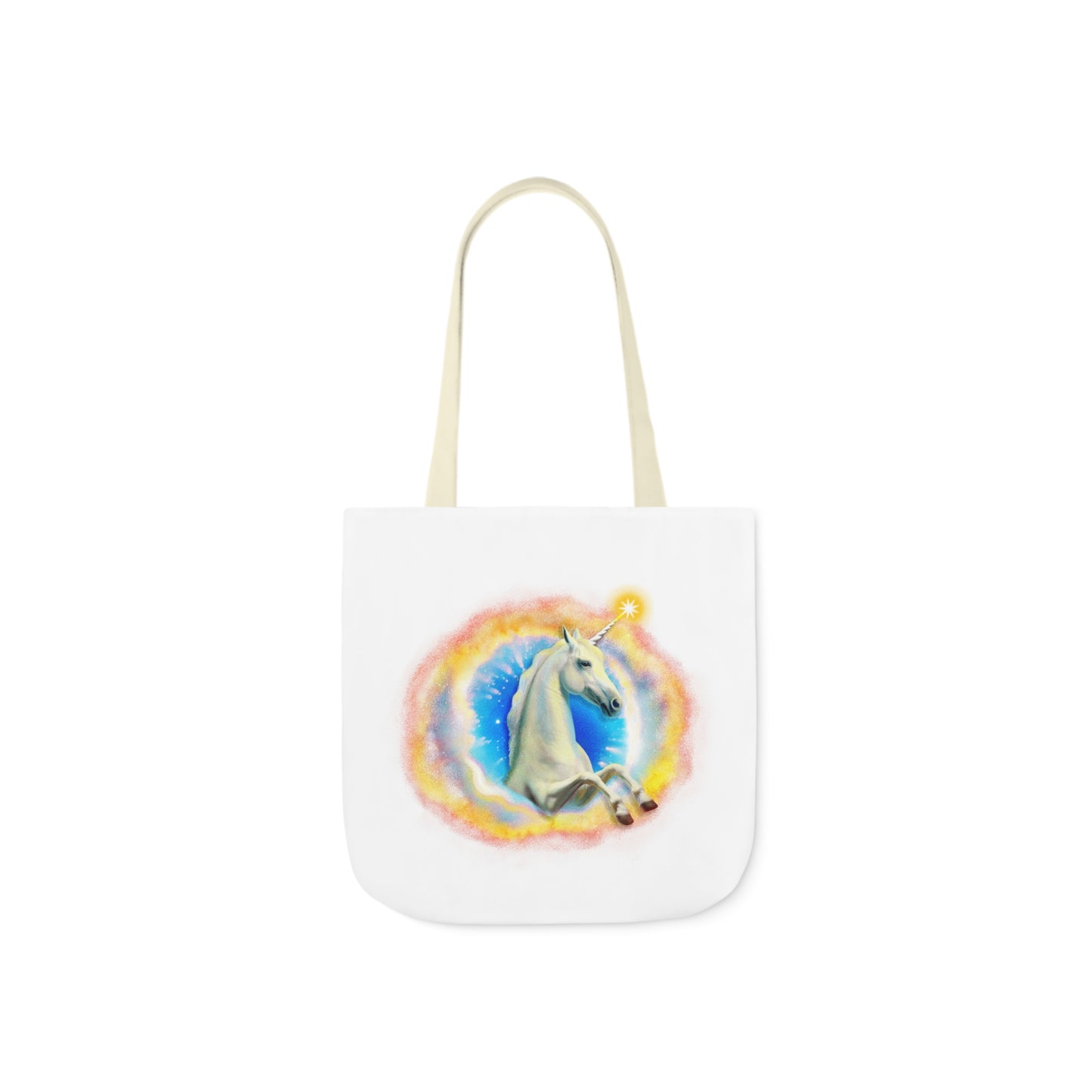 Logo + Unicorn Canvas Tote Bag