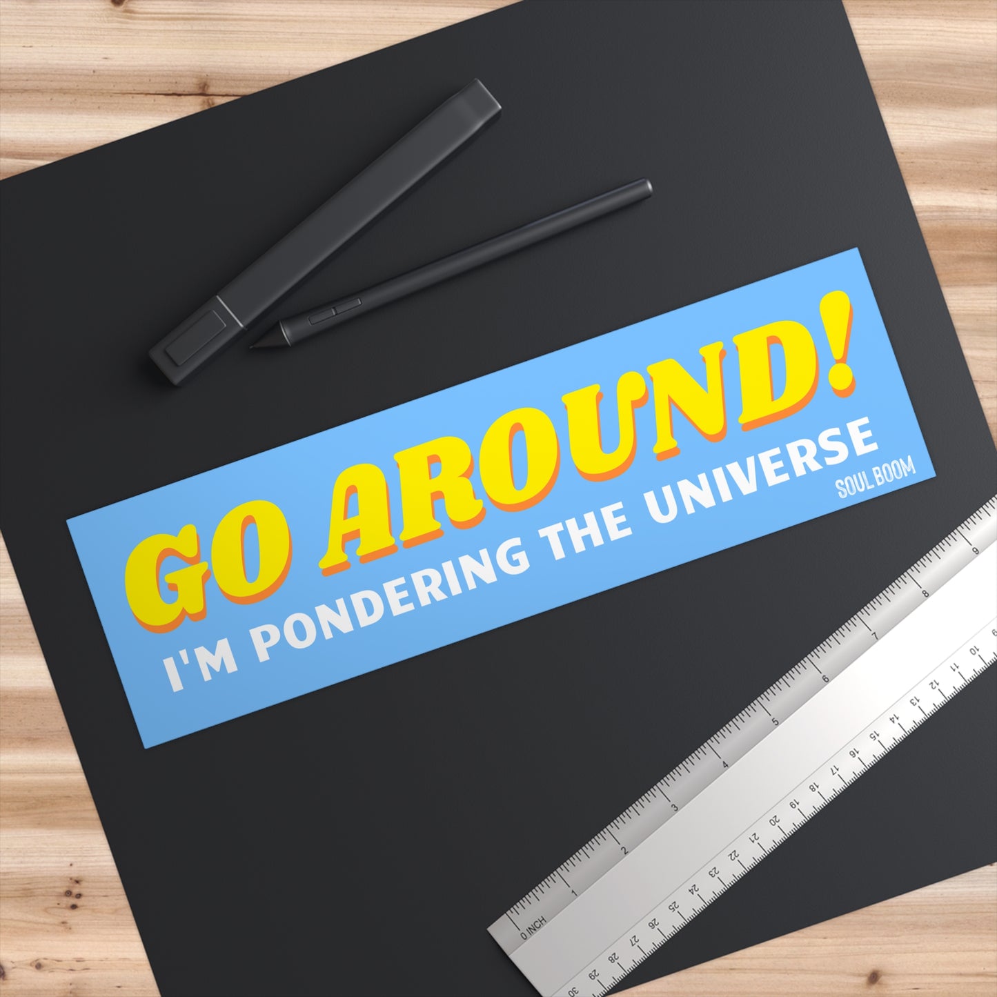 Pondering The Universe Bumper Sticker