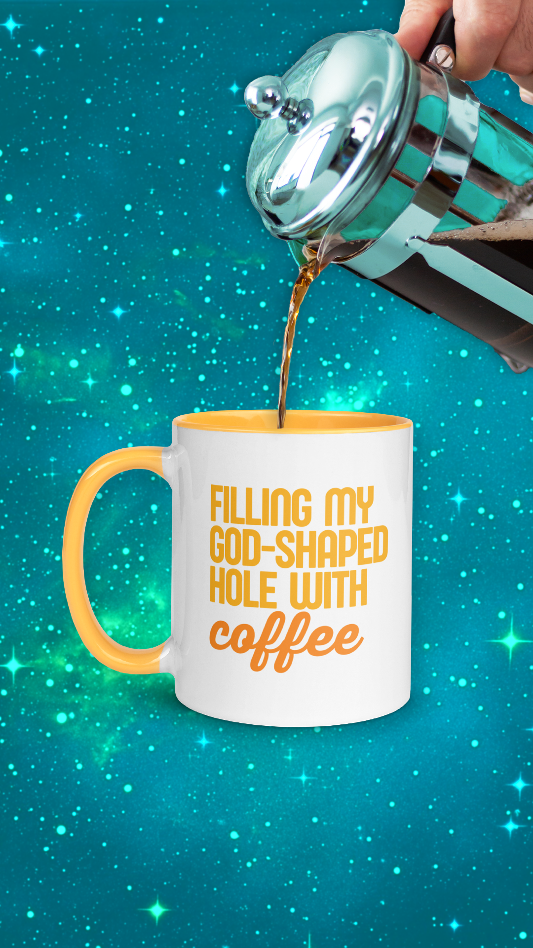 God-Shaped Hole Mug