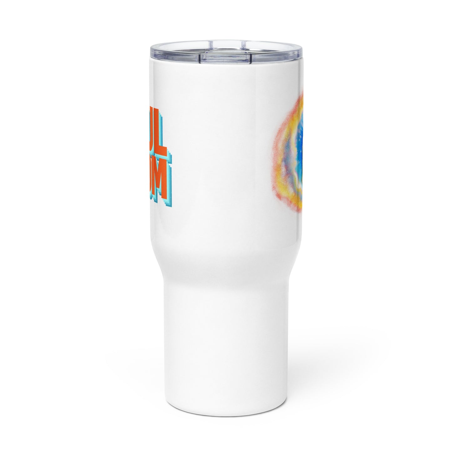 Unicorn Logo Travel Mug with Handle